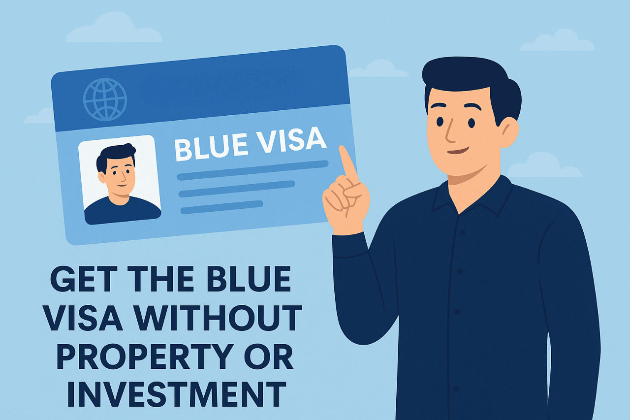 blue visa