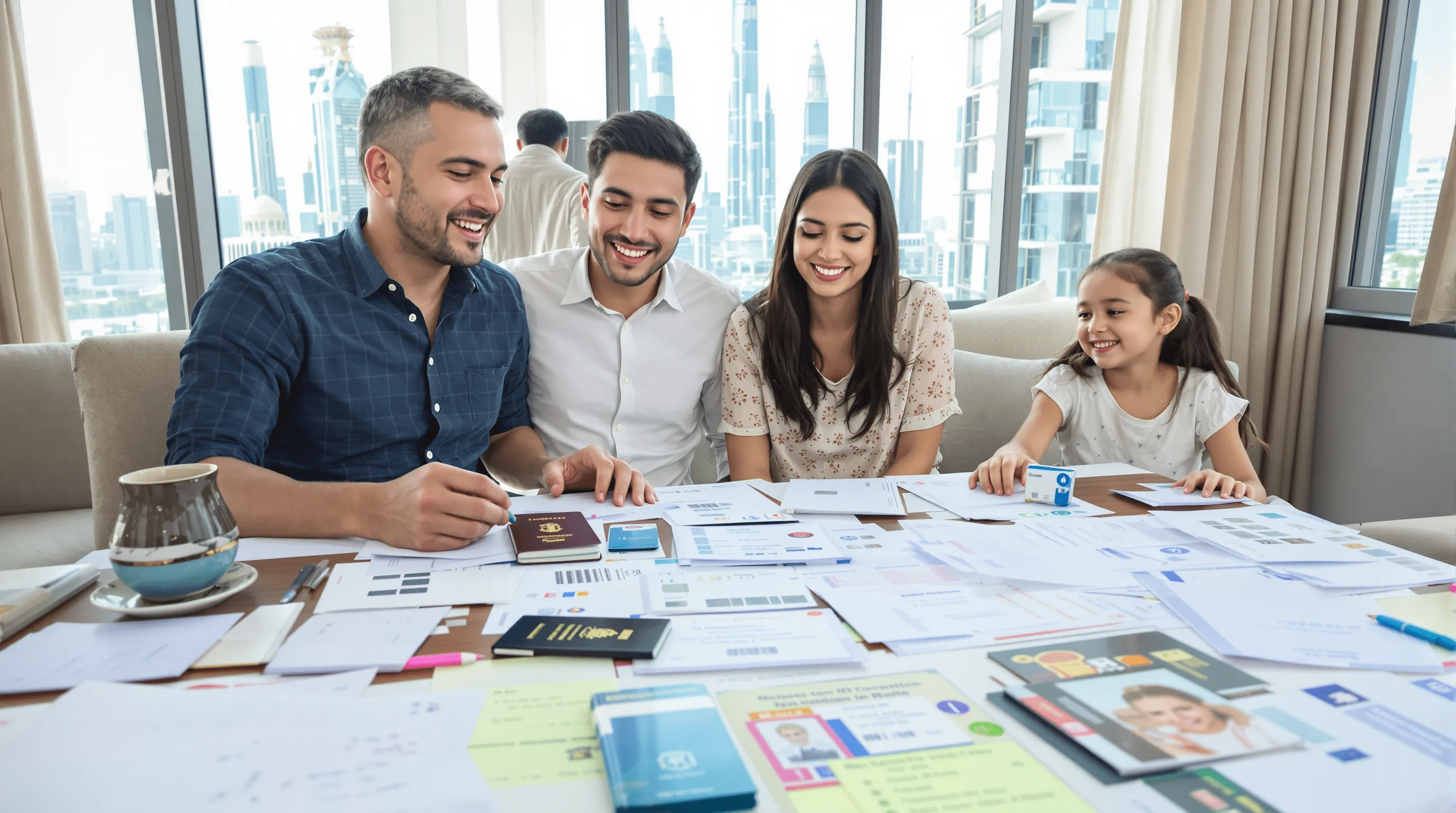 Residence visa dubai for families