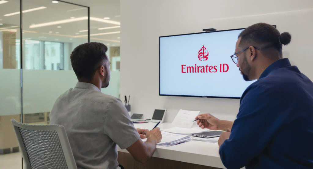 emirates id fine check