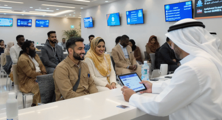 how to verify your GDRFA visa status in dubai