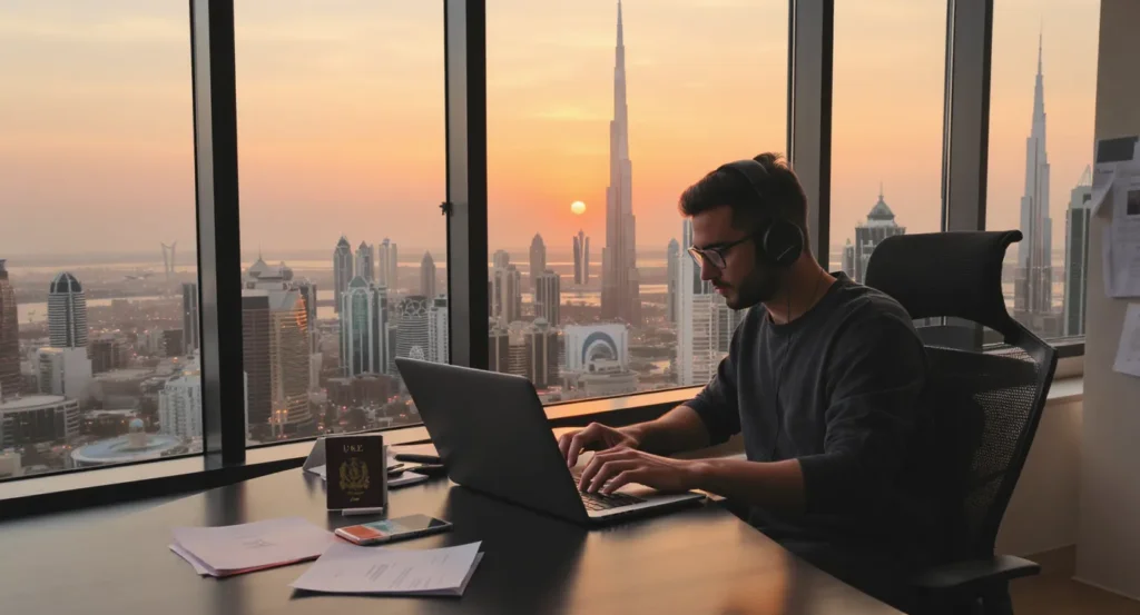 freelance visa -Arabian Business Center