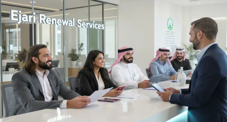 ejari renewal at Arabian business center