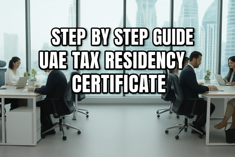 tax residency certificate uae