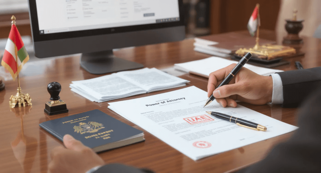 power of attorney attestation