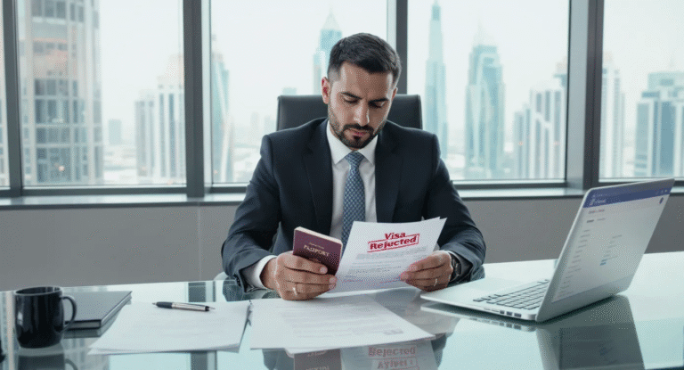 dubai visa rejected-process
