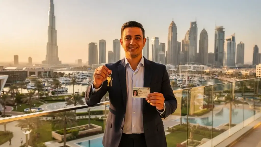 can buying property in UAE gets you a residence visa