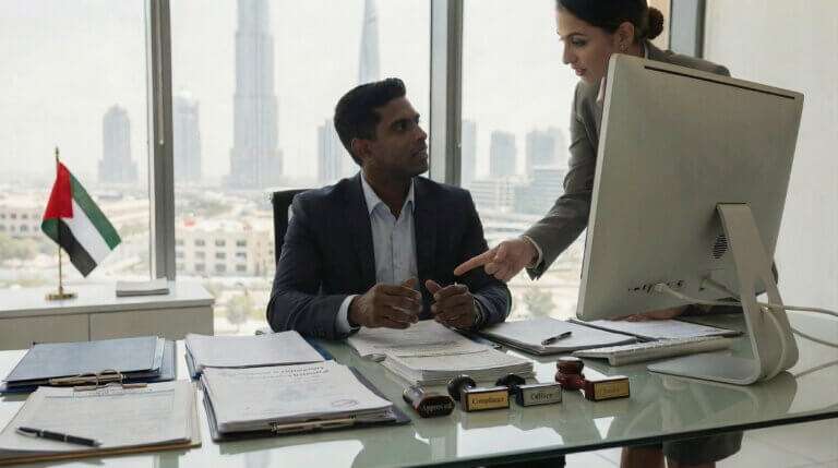 ESR filing in UAE