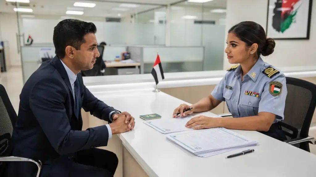 Absconding after visa cancellation