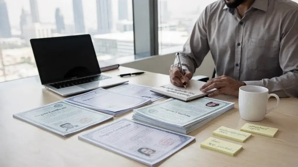 equivalency certificate uae