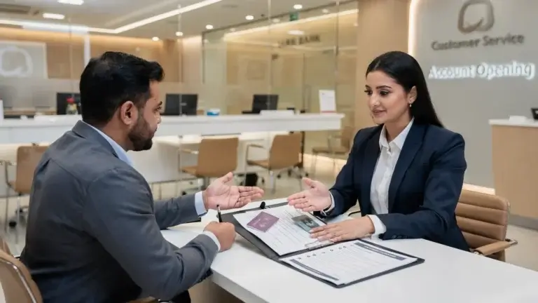 opening bank account without emirates id