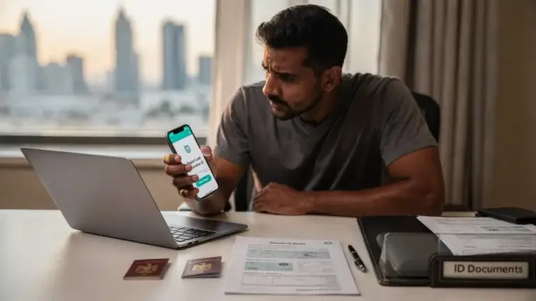 Reporting lost emirates id online