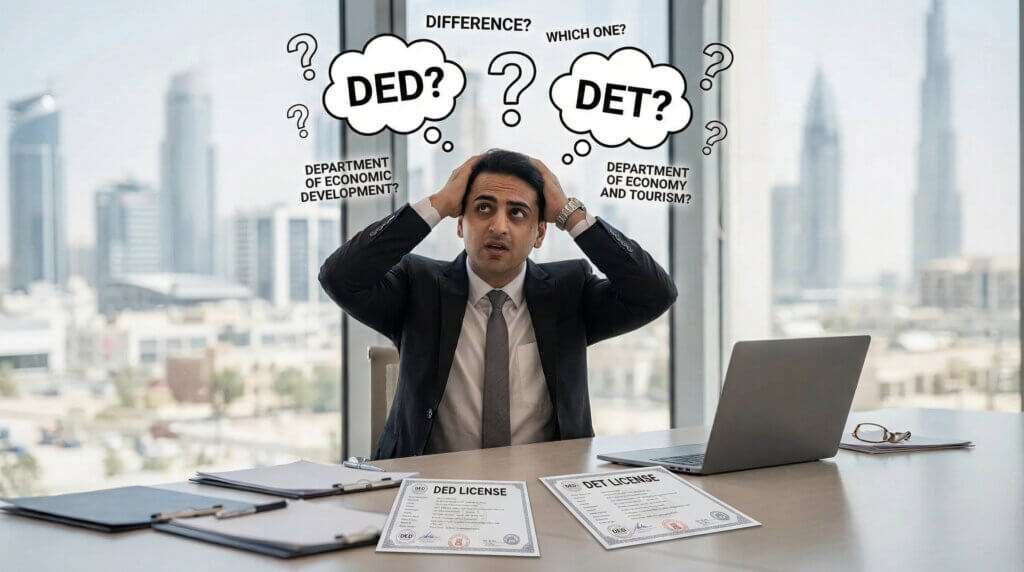 DET vs DED