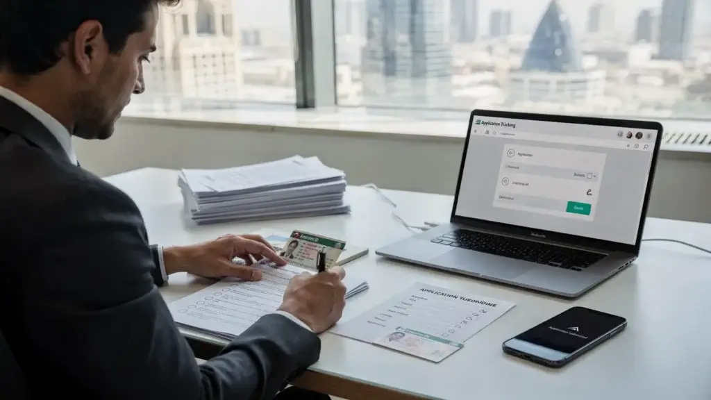 dubai work visa processing time