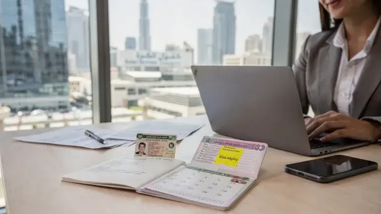 UAE residency visa expiry rules