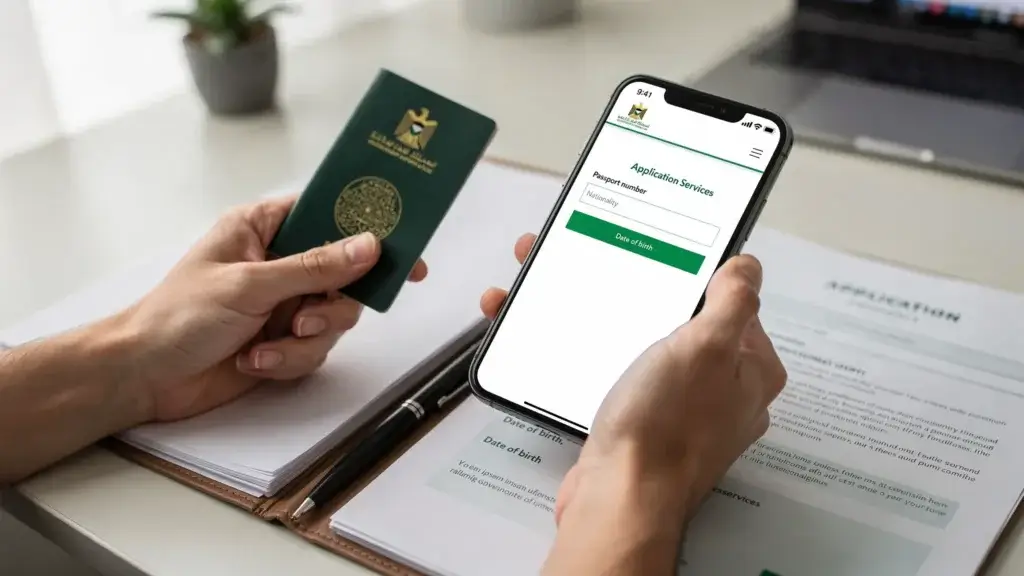 Emirates id status check with passport number