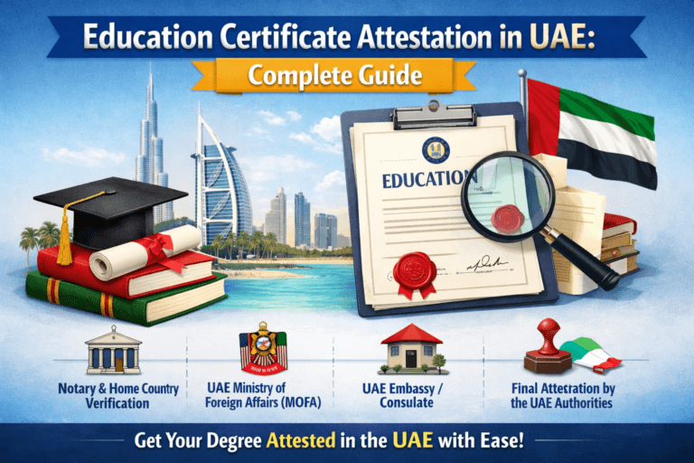 education certificate attestation