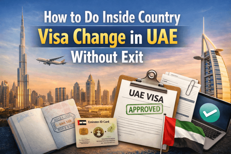 inside country visa change