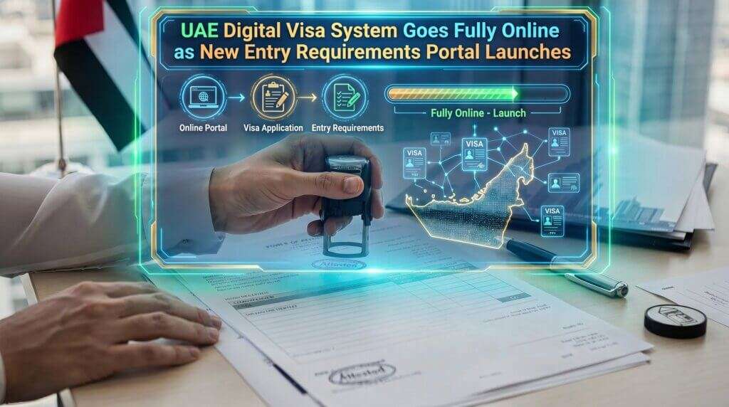 UAE digital visa system -2026