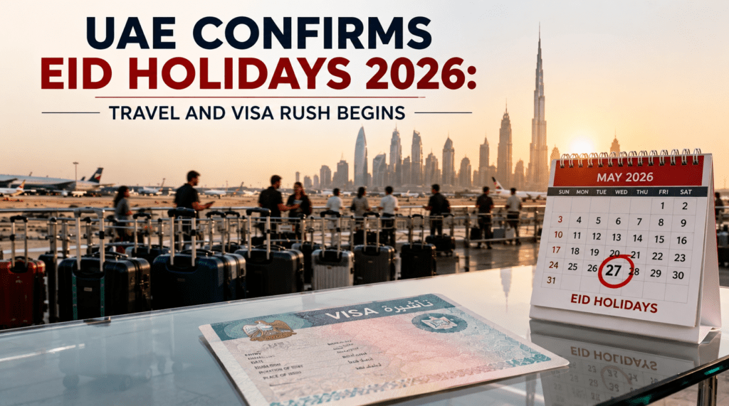 UAE eid holidays-People travelling