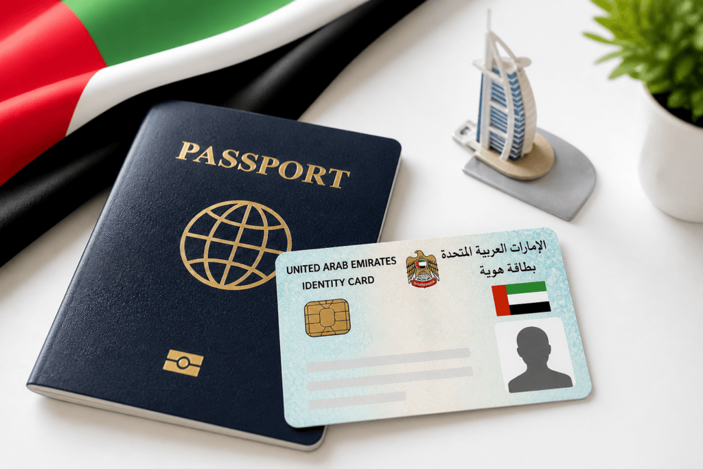 emirates id -passport update