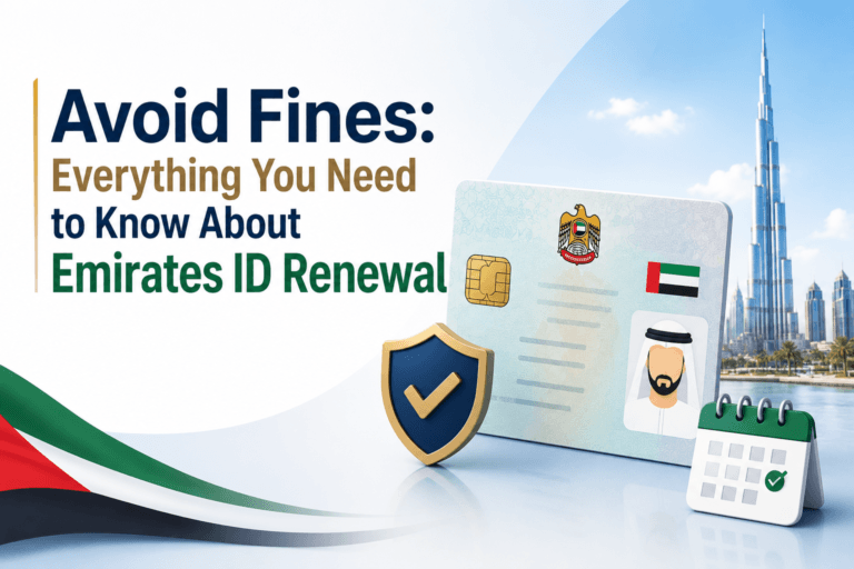 emirates id renewal-avoid fines