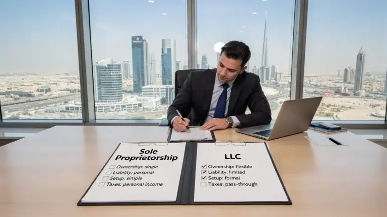 sole propriatorship vs LLC