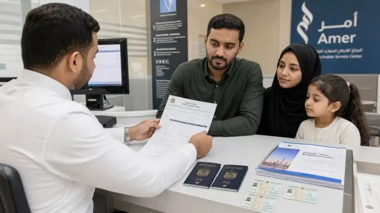 how to hold family visa in dubai