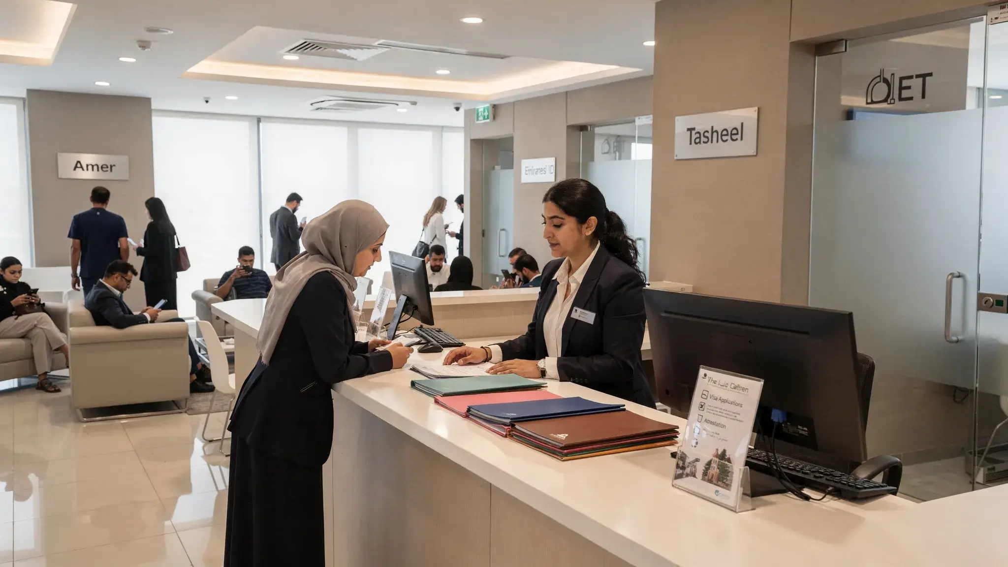 selecting best typing center in dubai