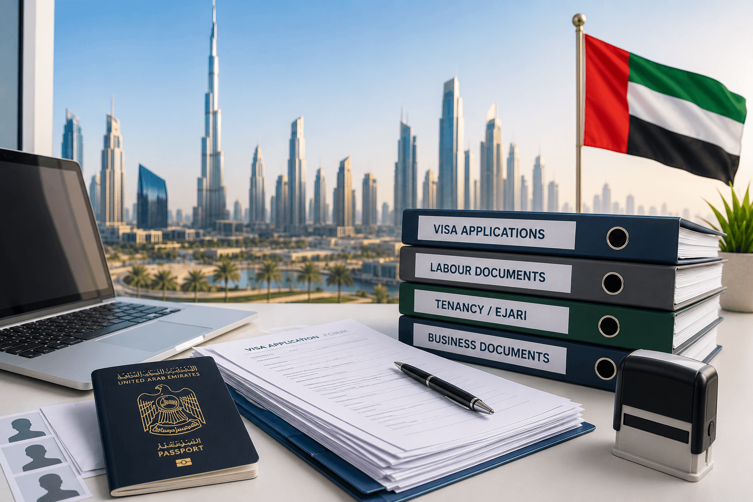 Approved Typing Center Documents UAE