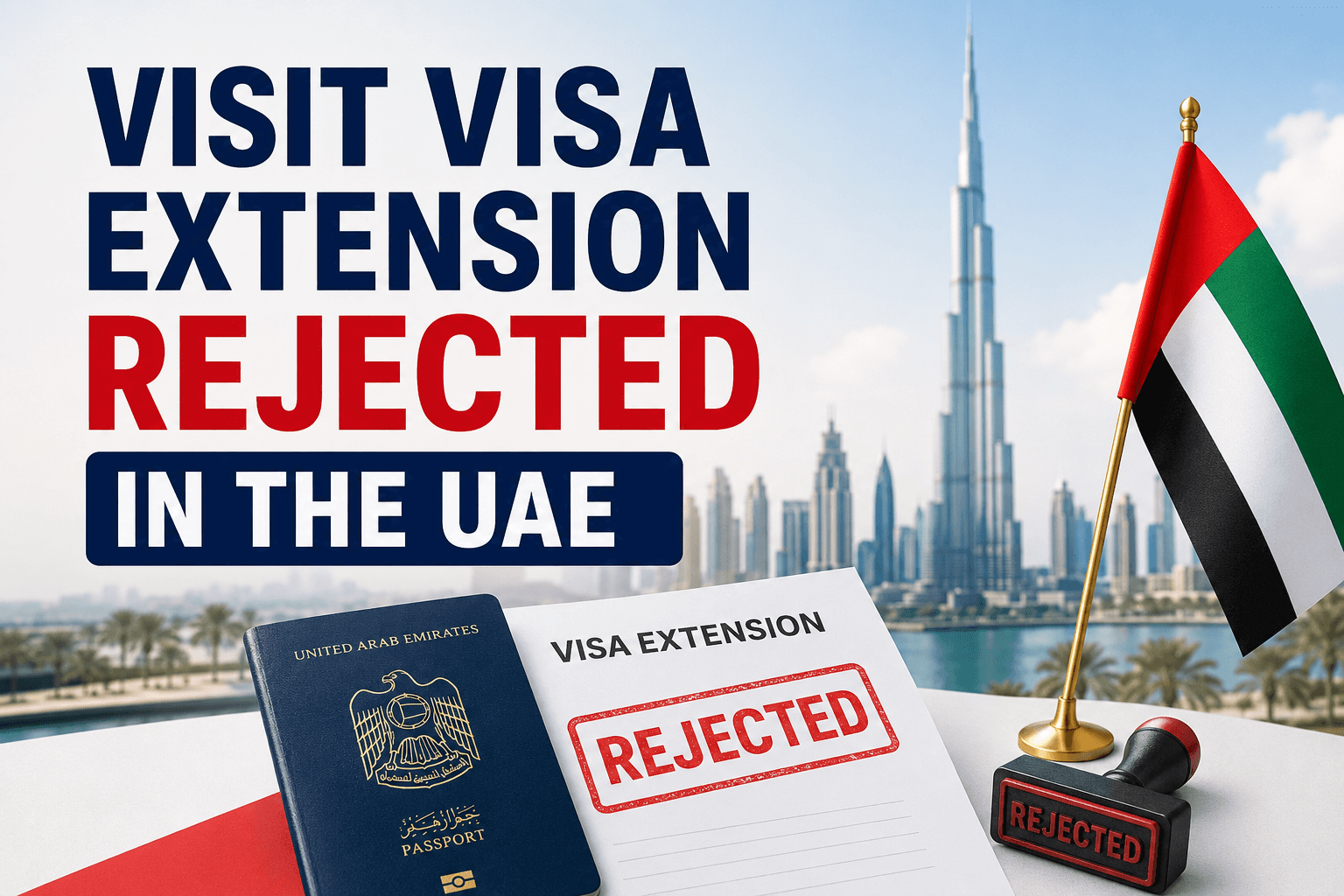 Visit Visa Extension Rejected in UAE