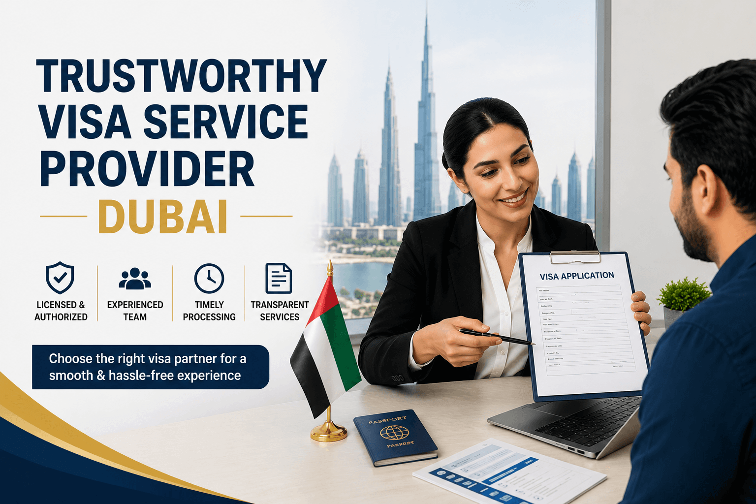 trustworthy visa service provider Dubai
