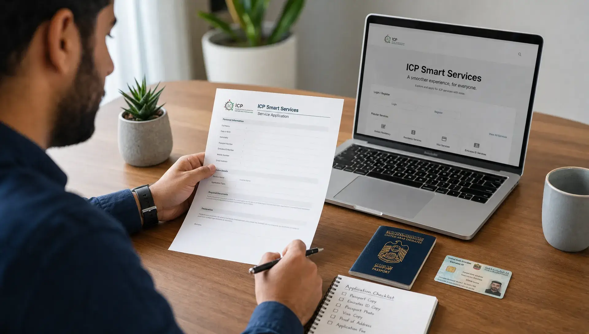 How to Use ICP Smart Services in UAE